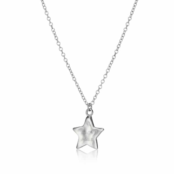 Silver Star Charm Necklace_2