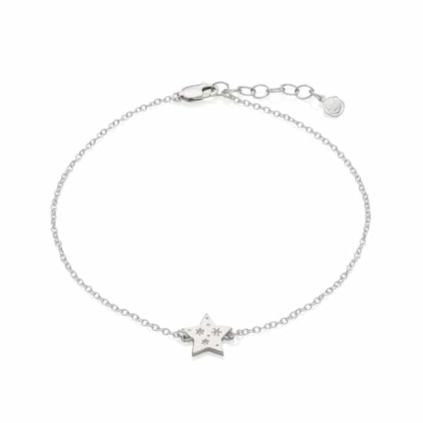 All My stars Silver Anklet