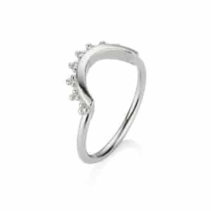 Silver Cresent Ring