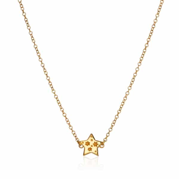 All my Stars Yellow Gold Necklace