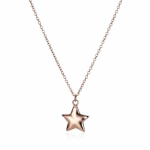 Rose Gold Star Charm Necklace_1