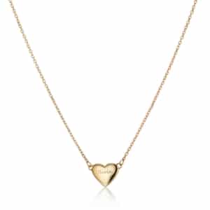 Gold North Star Heart Necklace_2