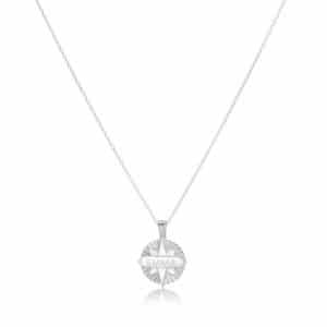 Silver Inner Compass Necklace