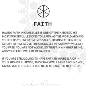GLYPHS card FAITH