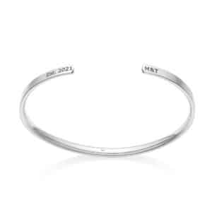 Silver Curved Bangle_2